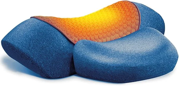 Green Upalled Neck Cervical Pillows Rechargeable Neck Massager Cervical Pillows Neck Verified