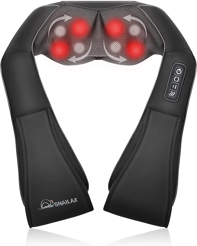 Outstanding Snailax Shiatsu Back Neck Massager Traditional