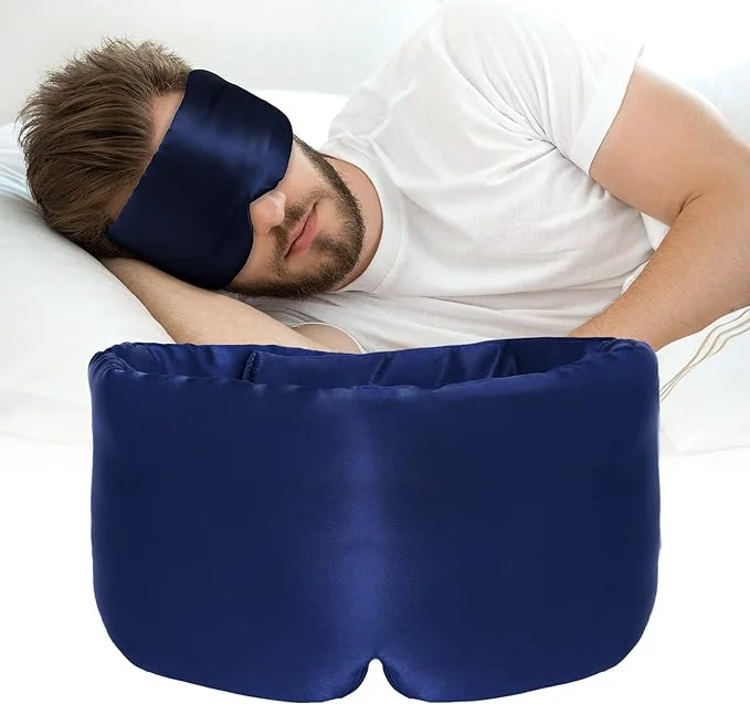 Lightweight Silk Sleep Mask for Women Men Satin ATreebag Eye Sleeping Mask Blindfold Top-Quality