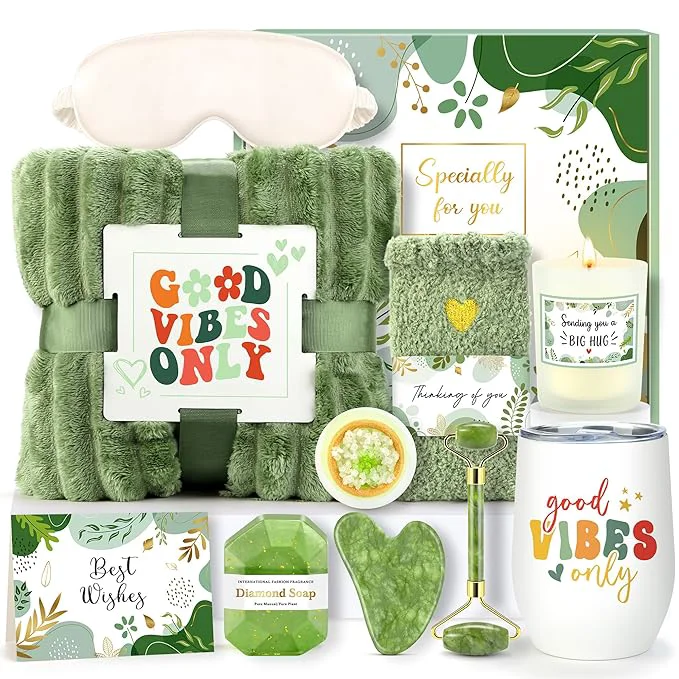 Certified Self Care Gifts for Women Get Well Soon Gift Baskets for Women Thinking of You Unique