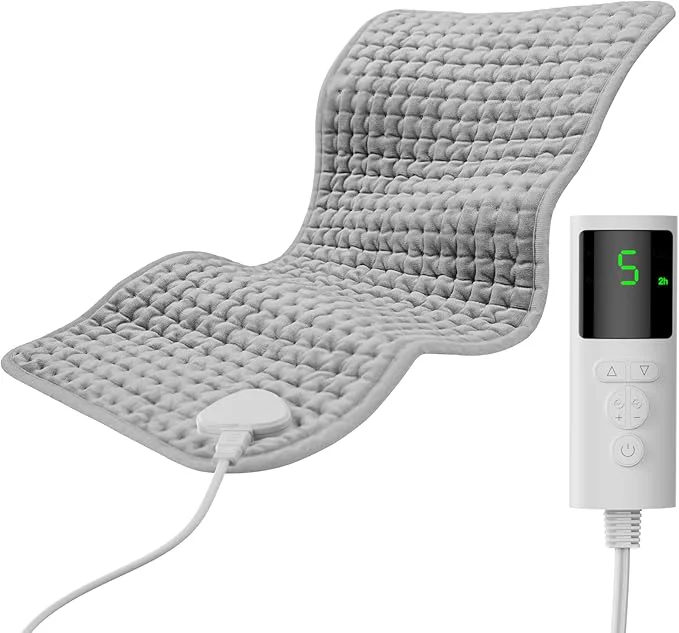 Original Heating Pad for Back Shoulders Period Cramps 9 Heat Settings Auto Shut-Off Powerful