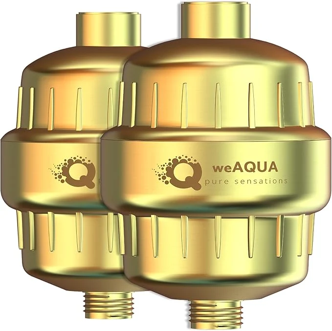 Trusted weAQUA Heavy Duty Shower Filter Family 2 PACK – 99 Removal Responsible