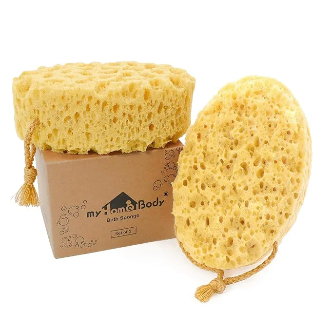 Soft myHomeBody Bath Sponge Foam Loofah Body Scrubber Lightweight