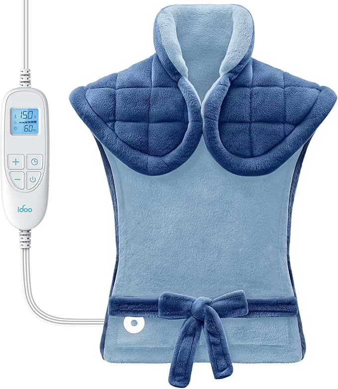 Luxury iDOO Heating Pad for Back Pain Relief Mothers Day Gifts for Mom Women Mom Minimalist
