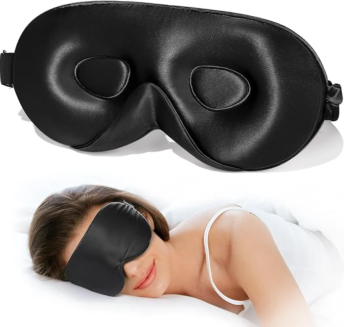 Relaxed LitBear 22 Momme Mulberry Silk Sleep Mask Exceptional