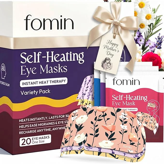 Enhanced FOMIN Steam Eye Mask for Mothers Day Crafted