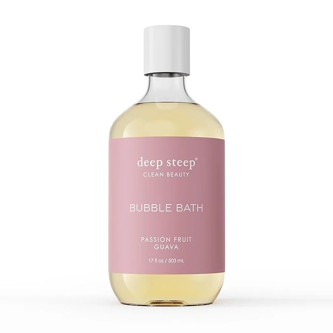Expertly Made Deep Steep Passionfruit Guava Bubble Bath Versatile