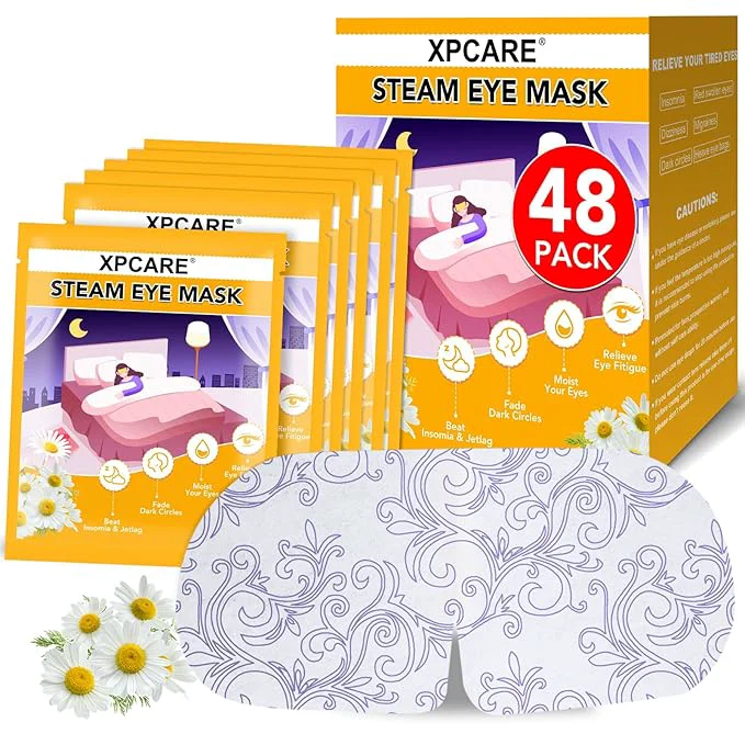 Sustainable XPCARE Steam Eye Masks for Dry Eyes Self Heated Steam Warm Eye Mask Next-Generation