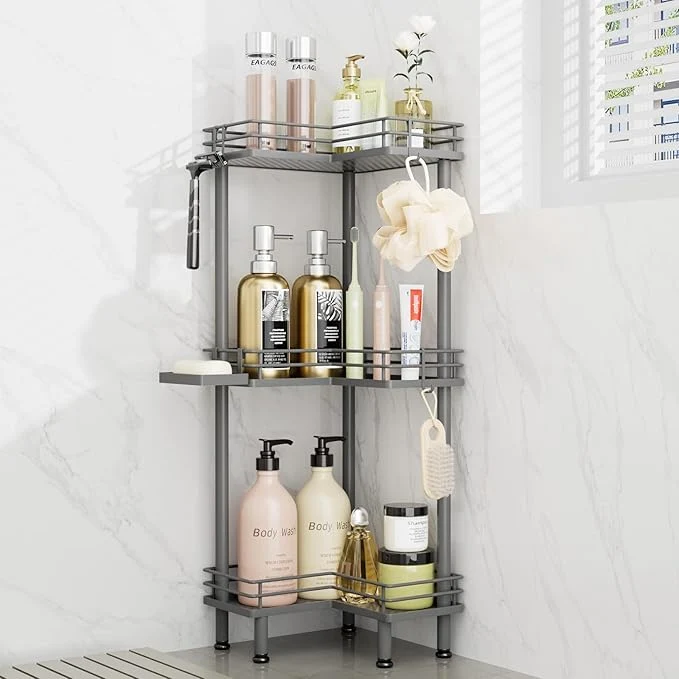 Premium Consumest Corner Shower Caddy Standing Expertly Made