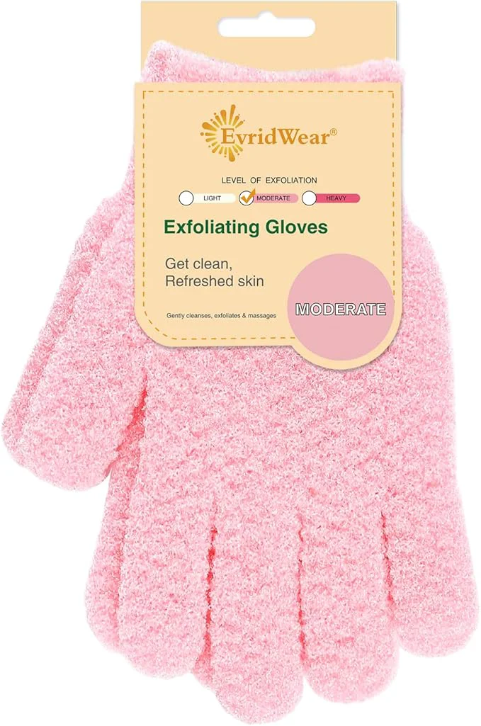 Carefully Designed Evridwear Exfoliating Glove Shower Gloves Exfoliate Dead Skin Versatile
