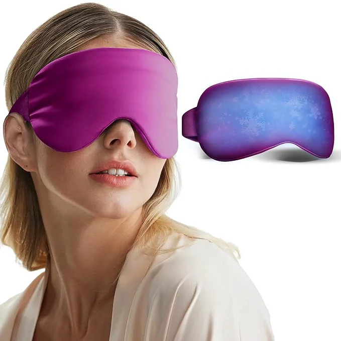 Flexible Cooling Eye Mask for Puffy Eyes Fsa Eligible ltems Hsa Migraines Headache Smooth