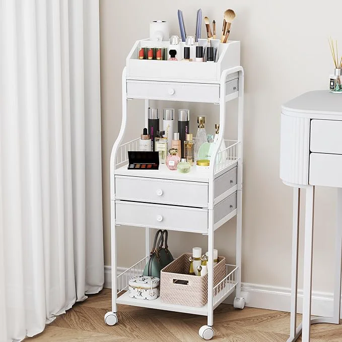 Exceptional HapiRm Floor Makeup Organizer Storage Sophisticated