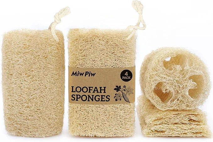 Relaxed Natural Loofah Sponge Premium