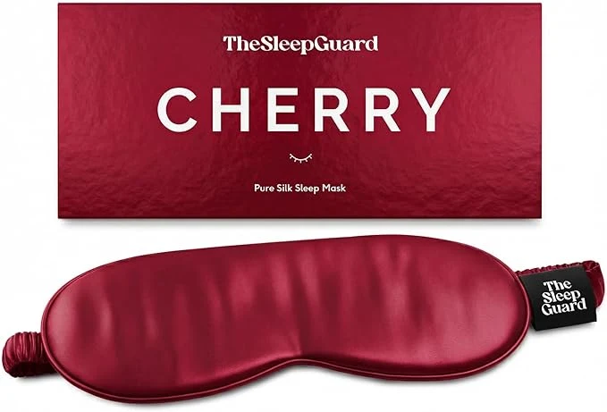 Quality TheSleepGuard Pure Silk Sleep Mask Light Blocking Travel Essentials. Eye Masks Prestigious