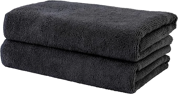 Premium POLYTE Professional Quick Dry Lint Microfiber Hair Drying Salon Towel Relaxed