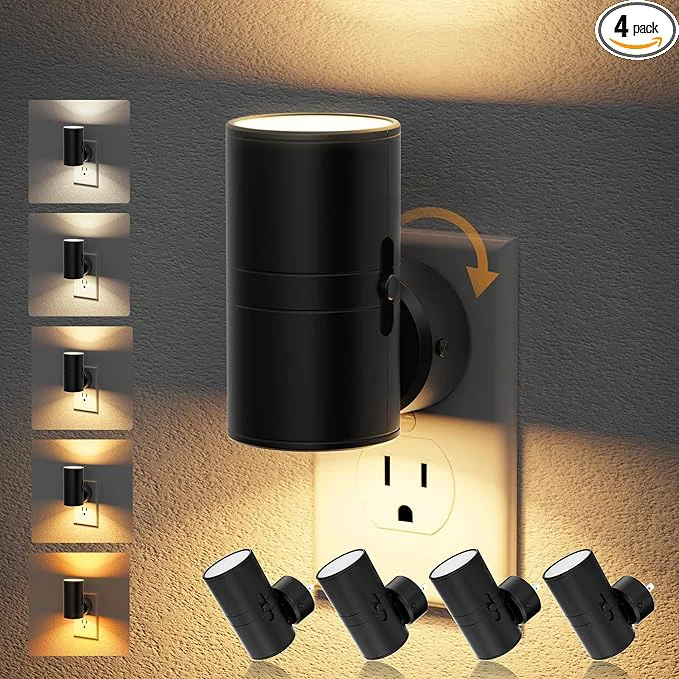 Official JandCase LED Night Light Night Lights Plug into Wall Stylish