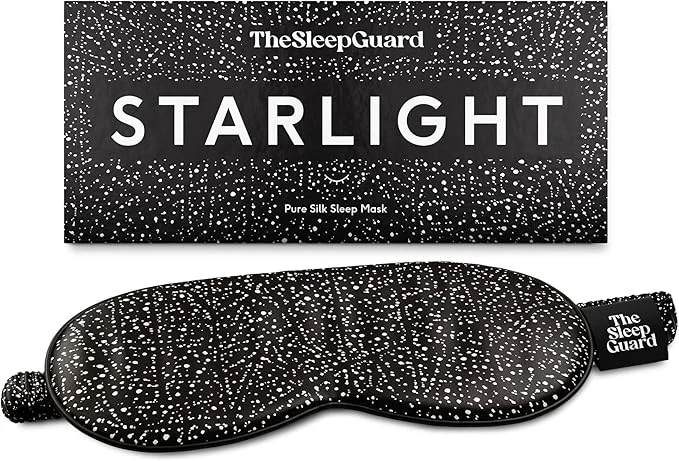 Responsible TheSleepGuard Pure Silk Sleep Mask Light Blocking Travel Essentials. Eye Masks User-Friendly