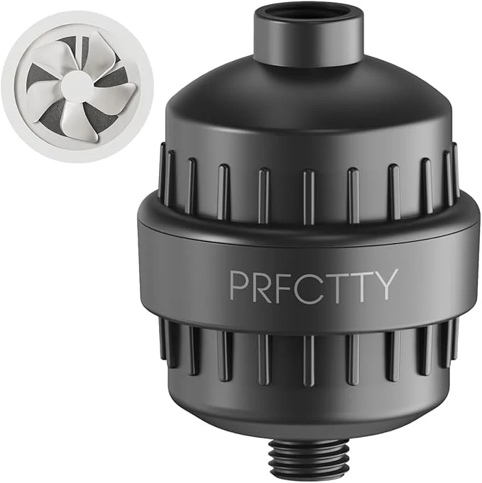 Genuine 25-Stage Shower Filter prevents scale buildup Revitalize Hair Skin Nails Smart