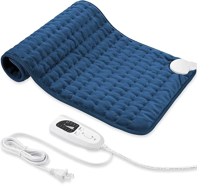 Quality Electric Heating pad for Back Neck Shoulder Knee Arms Legs- Electric Heat Pads Safe