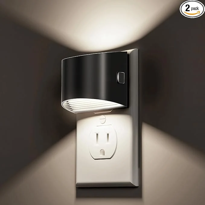 Certified L LOHAS LED Night Lights Plug into Wall 2 Pack Nightlight Expertly Made