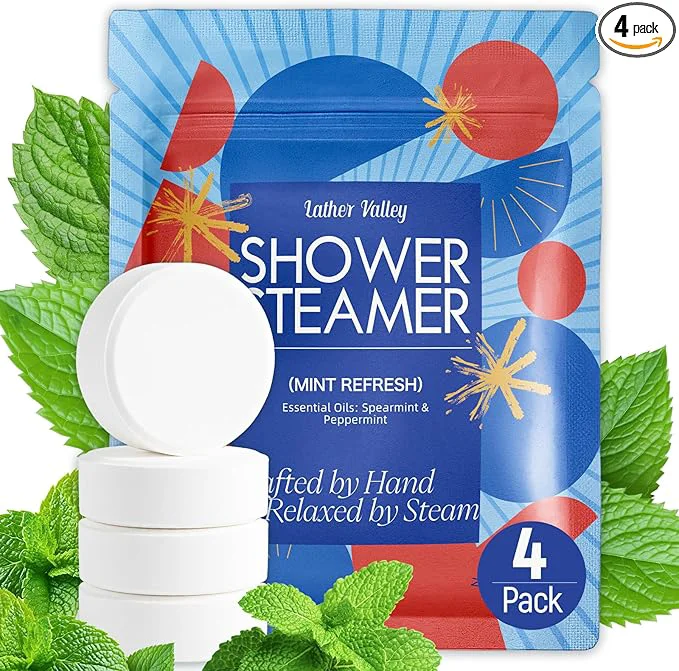 Unique Shower Steamers Aromatherapy Sport Pure Natural Essential Oils