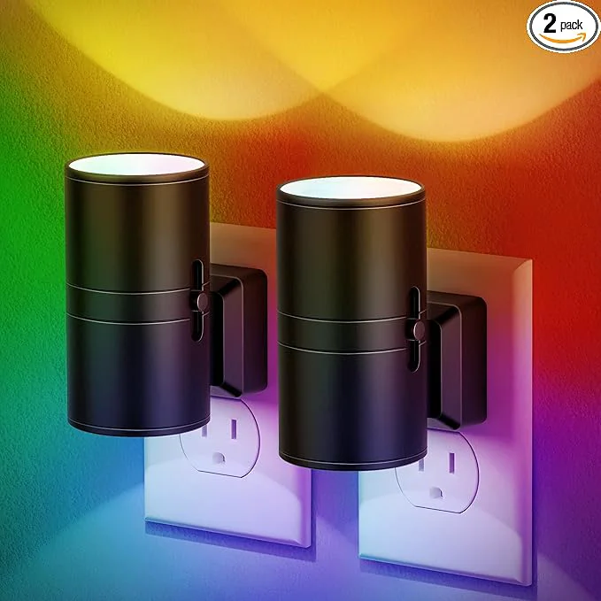 Eco-Friendly JandCase Color Night Light LED Night Lights Plug into Wall Color Changing Carefully Designed