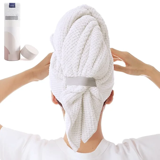 Effective Large Microfiber Hair Towel Wrap Trendy