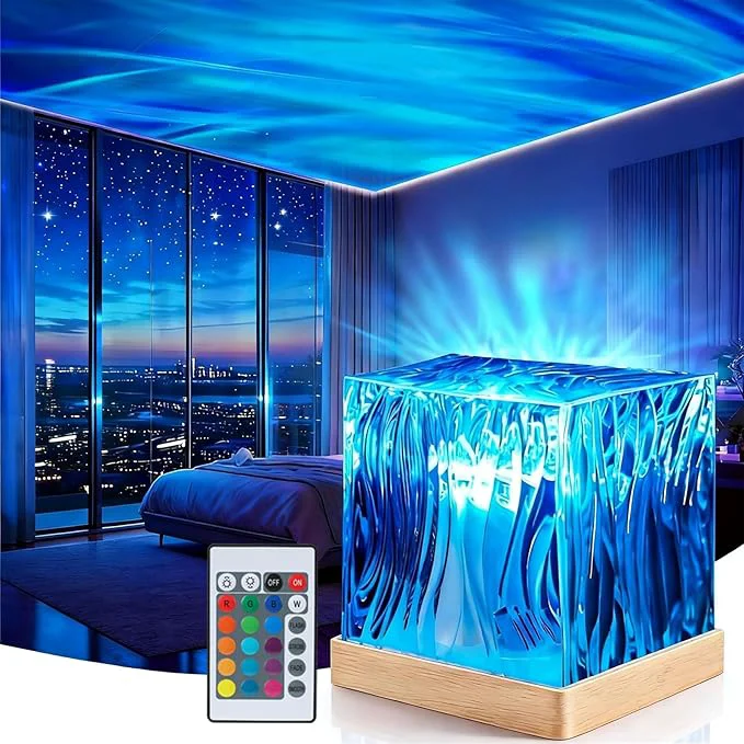 Lightweight Northern Lights Projector Touch 16 Colors Changing Light Dimmable Mood Lighting Classic
