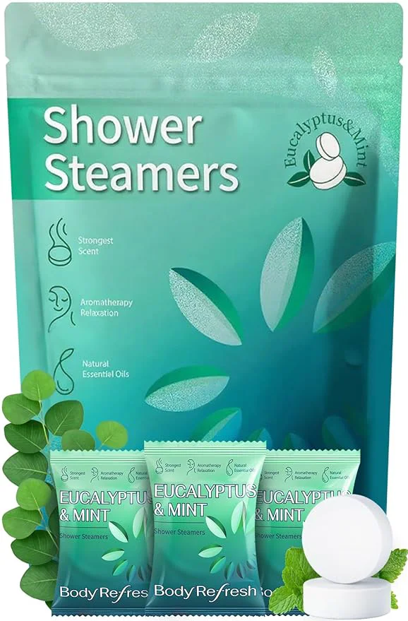 High-Performance Shower Steamers Aromatherapy -18 Pack Eucalyptus Mint Shower Steamer Eucalyptus Refined
