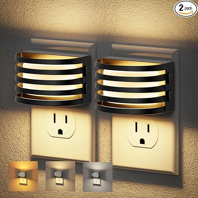 Genuine JandCase LED Night Lights Plug into Wall Night Light High-Performance