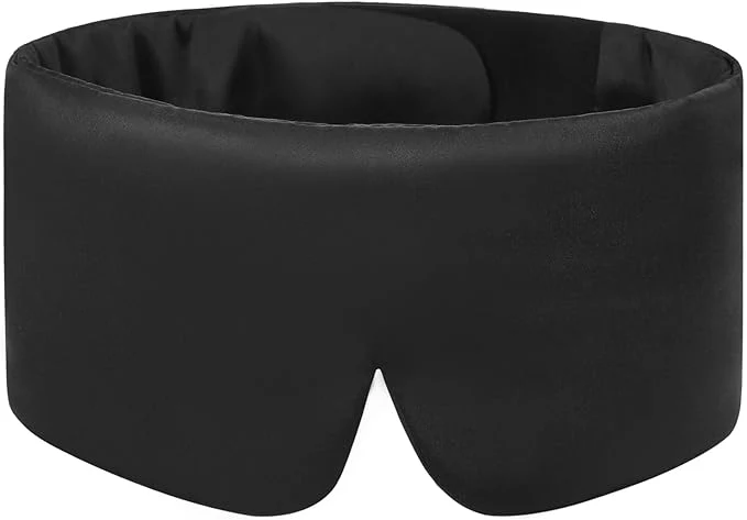 World-Class Weighted Facemask Silk ALASKA BEAR Eye Mask Organic