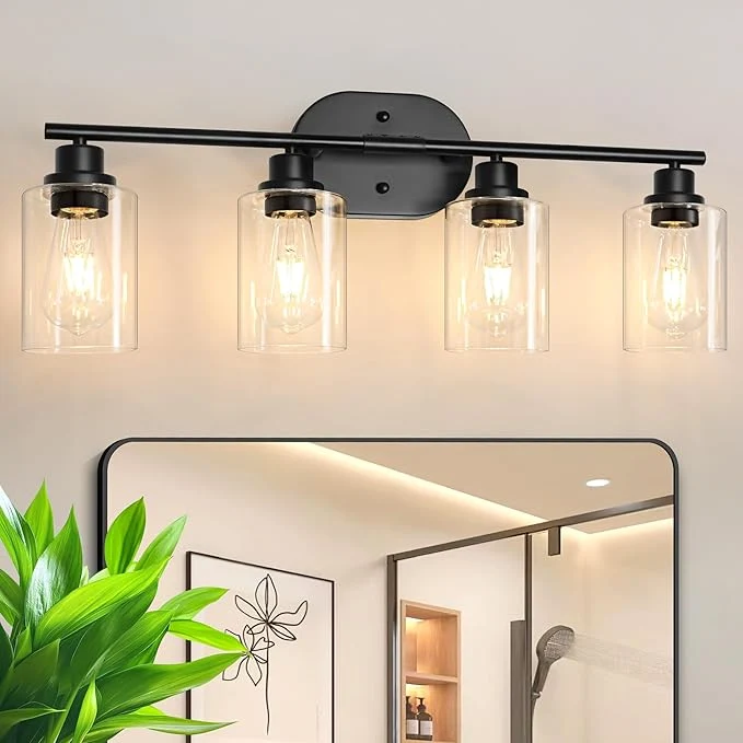 Smooth Unicozin Bathroom Light Fixtures 4 Light Vanity Lights Sustainable