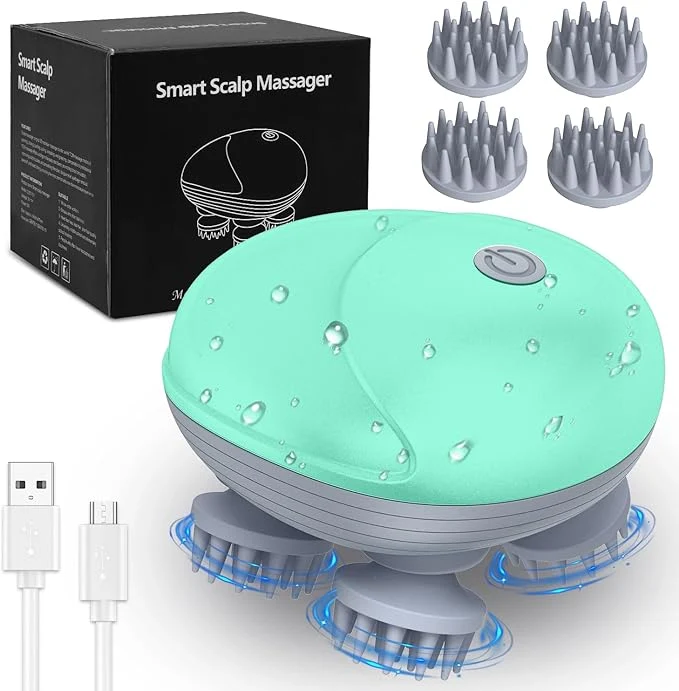 Casual AMIR Electric Scalp Massager Portable Head Massager Sophisticated