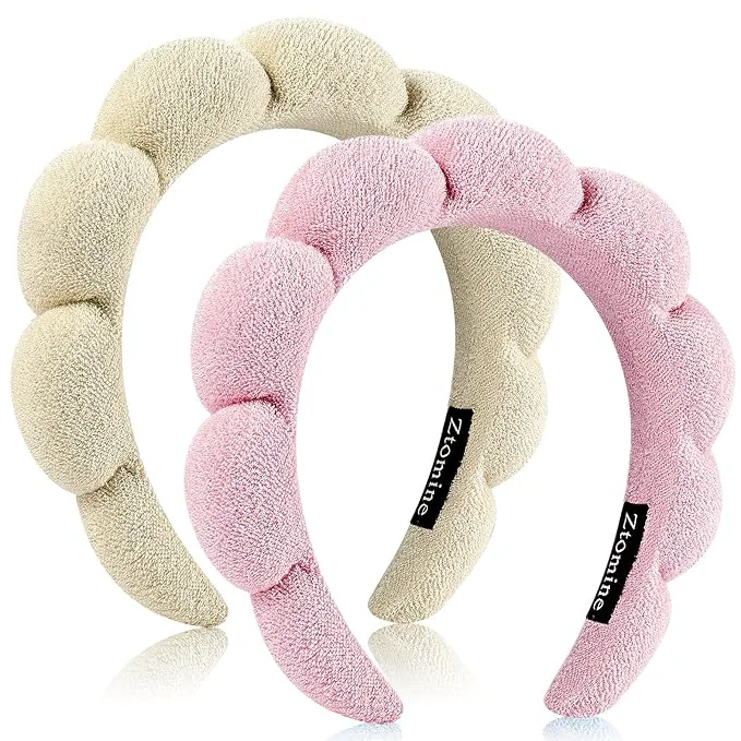 Enhanced Ztomine Headband Puffy Makeup Headbands Carefully Designed