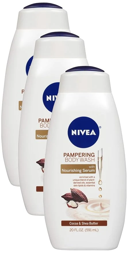 Artisan Nivea Pampering Cocoa and Shea Butter Body Wash High-Grade