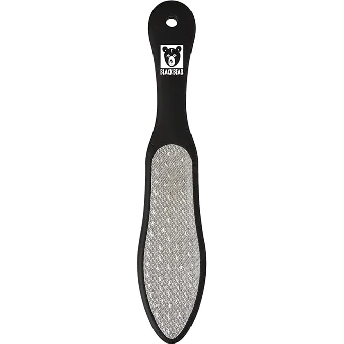 Fashionable ForPro Black Bear Stainless Steel Pedicure File Callus Remover Foot File Selected