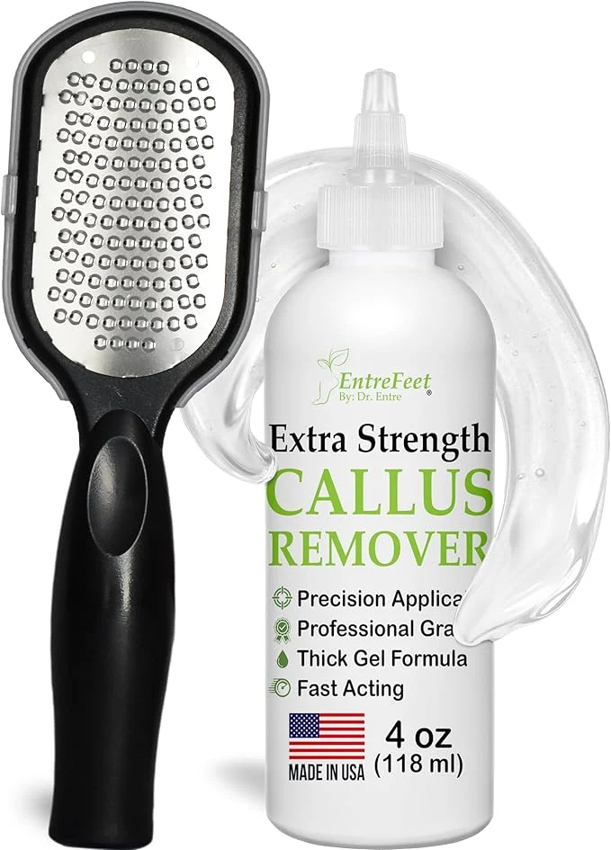 Proven Dr. Entre’s Callus Remover Gel Foot File Extra Strength Callus Remover High-End