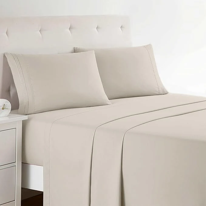 Quality Clara Clark Bed Sheets Premier 1800 Series Bed Sheet Set Deep Pocket Wrinkle Fade Stain Resistant Luxury Soft Bedding Sheets amp Pillowcases Queen Linen Fine Crafted