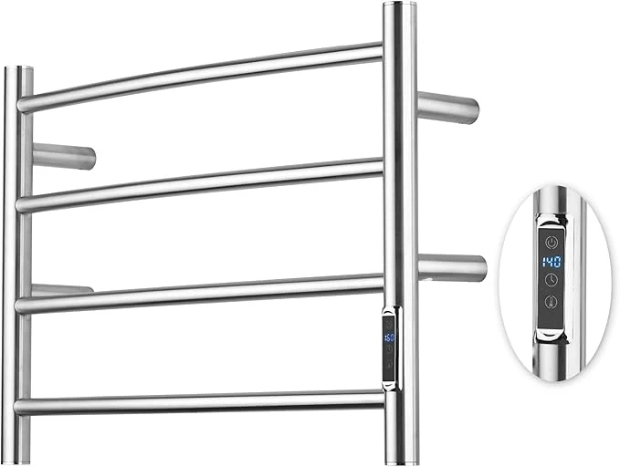 Powerful Towel Warmer with Built-in Timer Eco-Friendly