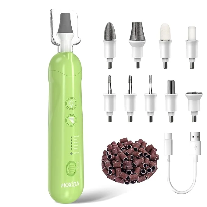 Exceptional Professional Manicure Pedicure Kit Cordless Electric Nail File Set Powerful