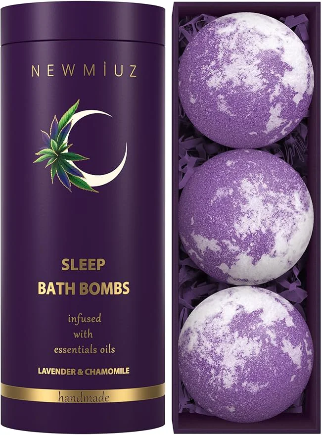 Official Deep Sleep Bubble Bath Bombs Infused Unique