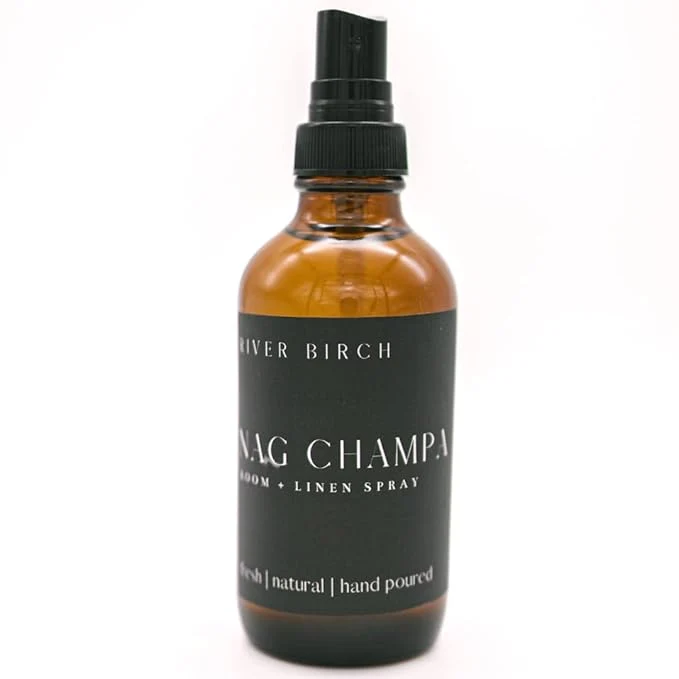 Flexible River Birch Nag Champa Scented Linen and Room Spray Home Fragrance 4 oz Sophisticated