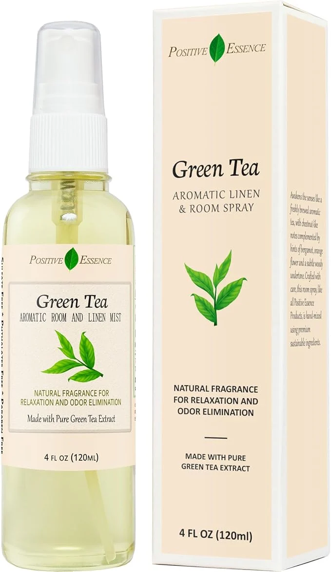 Verified Green Tea Linen and Room Spray Natural Air Freshener Made Clean