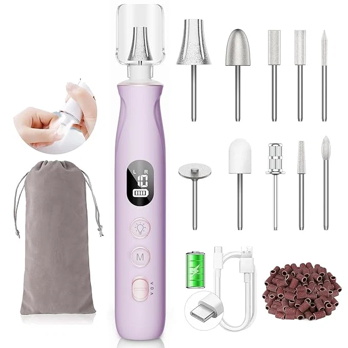Artisan Nail File Drill Long-Lasting Electric Thick Toe Nail Grinding Tools Contemporary