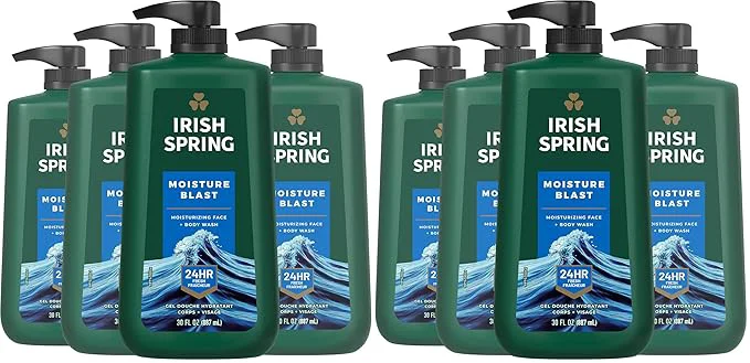 Outstanding Irish Spring Moisture Blast Body Wash 30 Oz Pump Functional