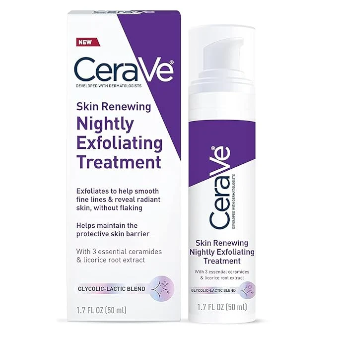 Environmentally Friendly CeraVe Skin Renewing Nightly Exfoliating Treatment Anti Aging Serum Versatile