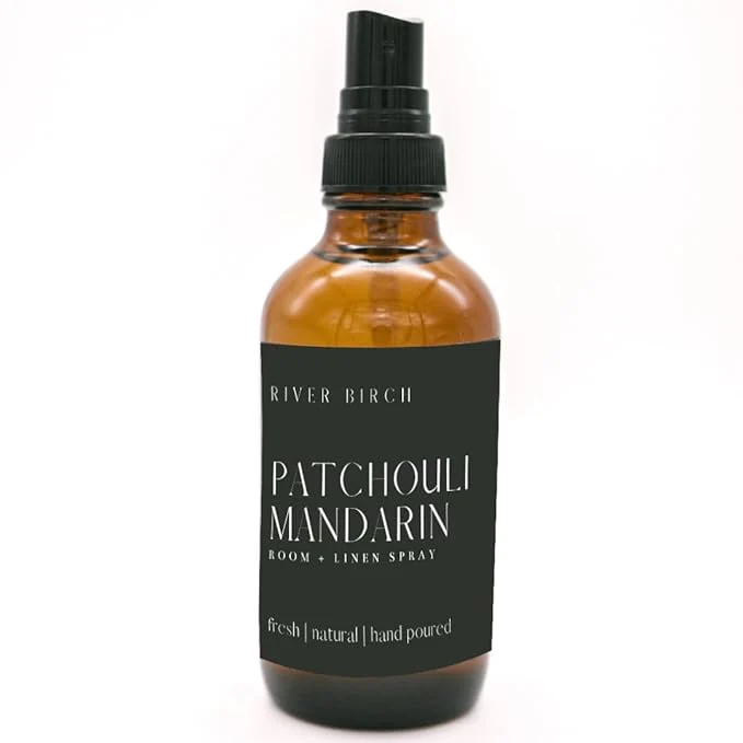 Stylish River Birch Patchouli Mandarin Scented Linen and Room Spray Home Fragrance Exclusive