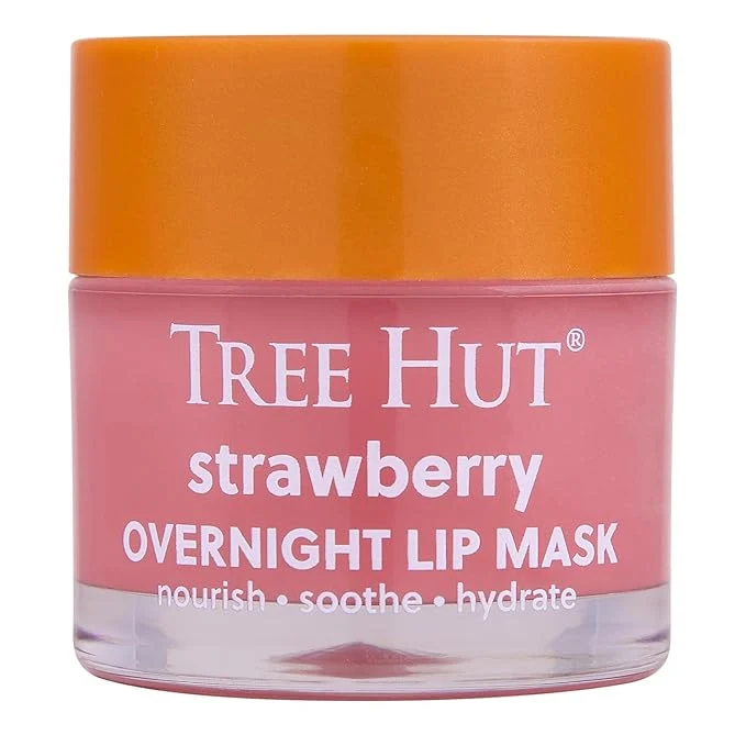 Fashionable Tree Hut Strawberry Overnight Lip Mask Mothers Day Gifts Hydrating Lip Sophisticated