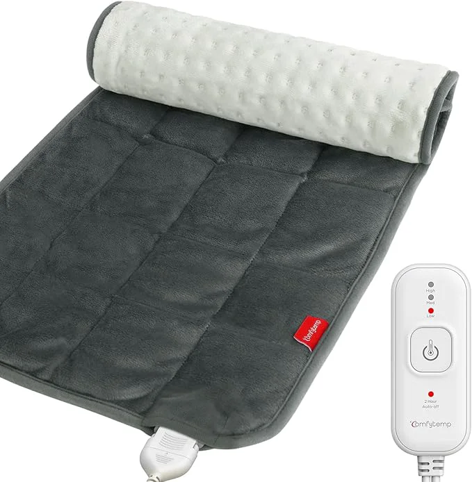 Lightweight Comfytemp Weighted Heating Pad for Back Period FSA Eligible Electric Heat Pad Trusted