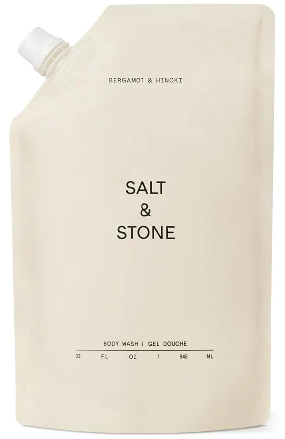 Elegant Salt Stone Body Wash with Antioxidants Detailed